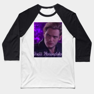 Shadowhunters - Jace Herondale - Purple Smoke Baseball T-Shirt